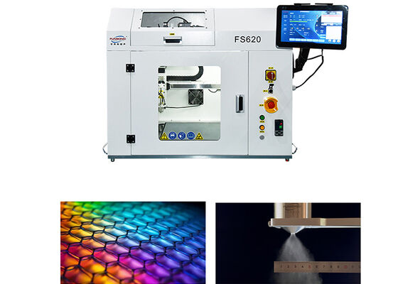 ১১0kHz ফ্রিকোয়েন্সি নির্ভুল অতিস্বনক স্প্রে কোটার, যার স্প্রে করার গড় ৯৫% এবং স্প্রে করার পরিমাণ ০.৫-১২ মিলি/ঘণ্টা