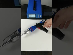 ত্রিভুজ প্যাকেজিং চা ব্যাগ 28khz অ্যানালগ জেনারেটরের সাথে অতিস্বনক স্পট ওয়েল্ডিং মেশিন